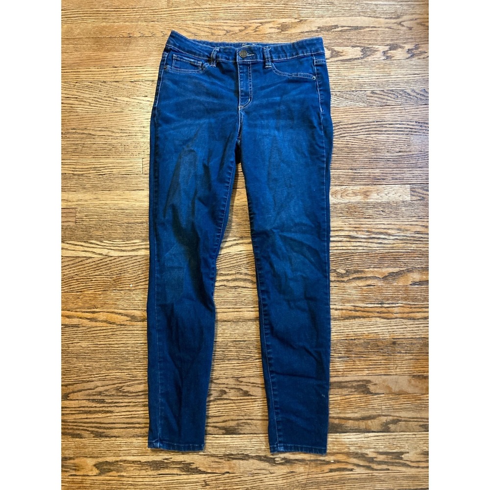 Jolt Womens Skinny Jeans Dark Wash Indigo Denim Size 11 30W Stretch Slim Fit